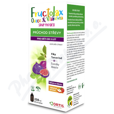 Fructolax Ovoce a vl�knina Sirup 200ml