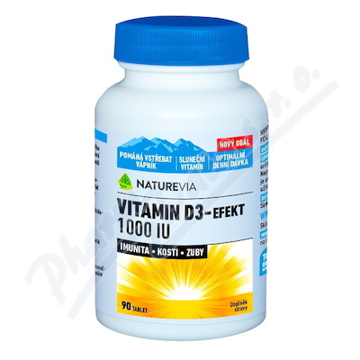 SWISS VITAMIN D3-EFEKT 1000I.U. 90TBL