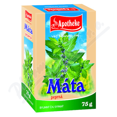 Apotheke M�ta peprn� - list sypan� �aj 75g