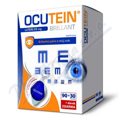 Ocutein Brilliant Lutein DaVinci 25mg 90 + 30tob