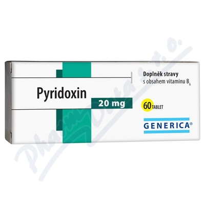 Pyridoxin Generica 20mg 60tbl