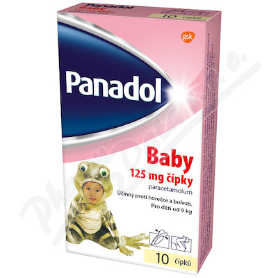 PANADOL BABY ��PKY 125MG 10KS