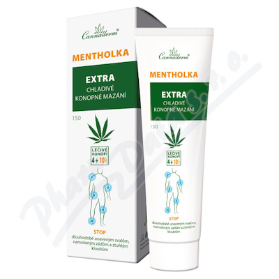 Cannaderm mentholka extra konopn� maz�n� 150ml