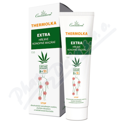 Cannaderm thermolka extra h�ejiv� maz�n� 150ml