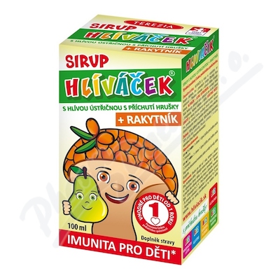 Hl�v��ek sirup s hl�vou, rakytn�kem, hru�ka 100ml