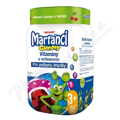 Walmark Mar��nci gummy echinacea 20mg 50ks