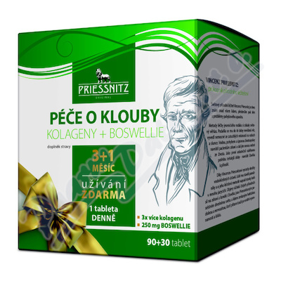 Priessnitz Kolag+Boswellie p��e o klouby tbl.90+30