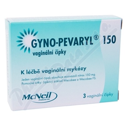 GYNO-PEVARYL 150MG SUP 3