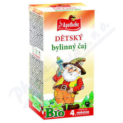 Apotheke Dětský čaj bio bylinný -běžné pití 20x1.5g