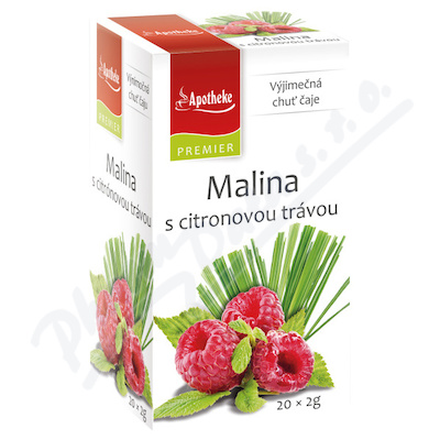 Apotheke Malina s citronovou tr�vou stevie 20x2g