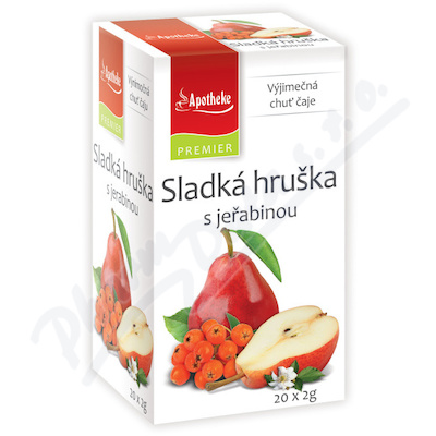 Apotheke Sladk� hru�ka s je�abinou stevie 20x2g