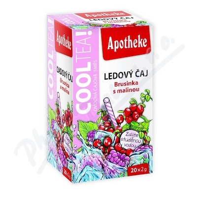 Apotheke Cooltea Brusinka s malinou �aj 20x2g