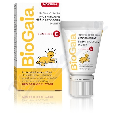 BioGaia Protectis probio.kapky s vitam�nem D 10ml