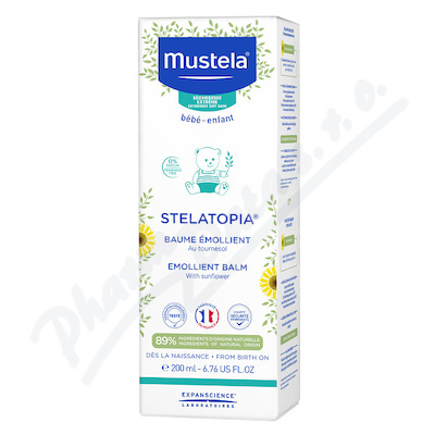 Mustela STELATOPIA Zvl��.balz�m atopi.pok.200ml