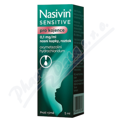 Nasivin sensitive kojenci 0.1mg/ml gtt.sol.5