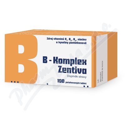 B-komplex Zentiva 100tbl