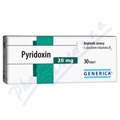 Pyridoxin Generica 20mg 30tbl